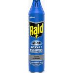 Raid Insecticida spray moscas y mosquitos 600 ml