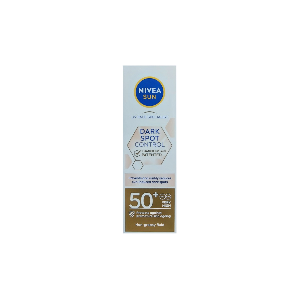 NIVEA BRONC FAC 40ML LUMI SPOT F50+ (EX)