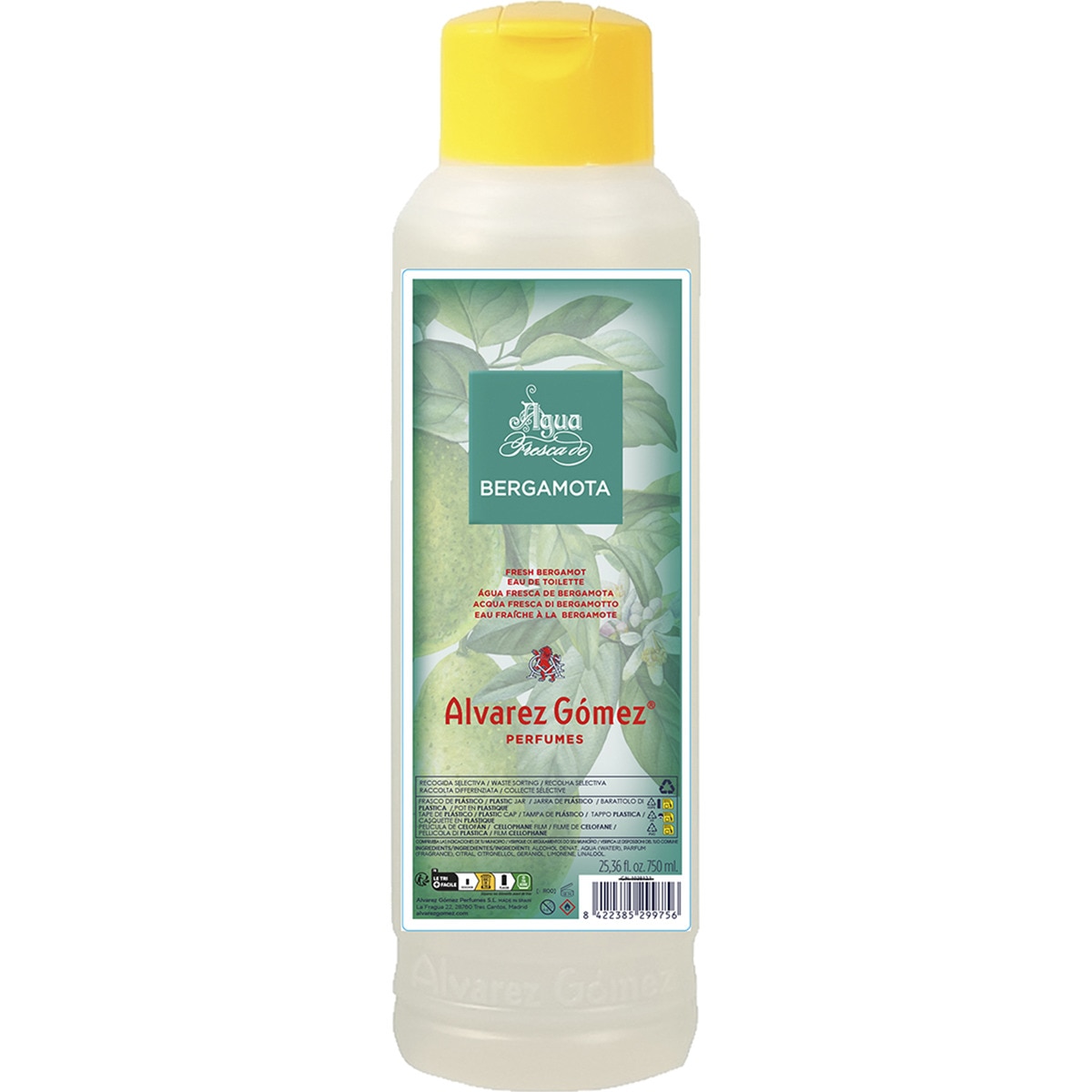 ALVAREZ GOMEN BERGAMOTA 750ML